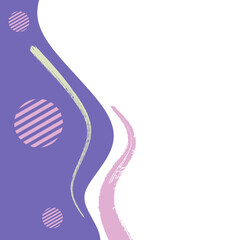 Abstract Blob Border Frame