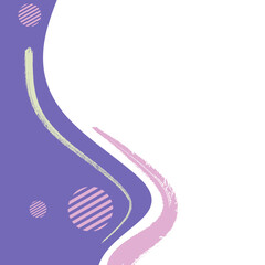 Abstract Blob Border Frame