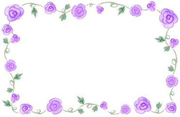 Stylized rose watercolor painting illustration wallpaper background cute