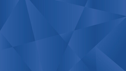 Dynamic blue polygonal gradient background, abstract seamless pattern or web design.