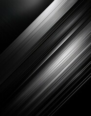 Obraz premium abstract black and silver are light gray with white the gradient is the surface with templates metal texture soft lines tech diagonal background black dark sleek clean modern.