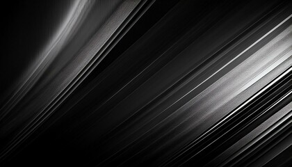 abstract black and silver are light gray with white the gradient is the surface with templates metal texture soft lines tech diagonal background black dark sleek clean modern.