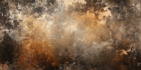 Obraz premium Brown abstract grunge texture showcases a unique blend of earthy tones and dynamic patterns, perfect for adding depth and character to any creative project featuring brown abstract grunge texture.