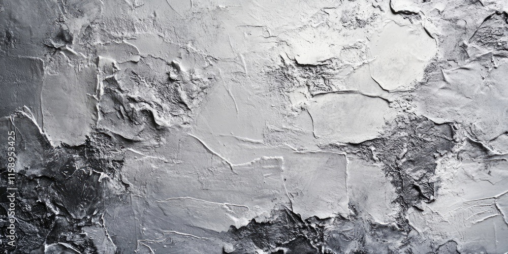 Poster gray decorative plaster or concrete texture creates an abstract background perfect for design projec
