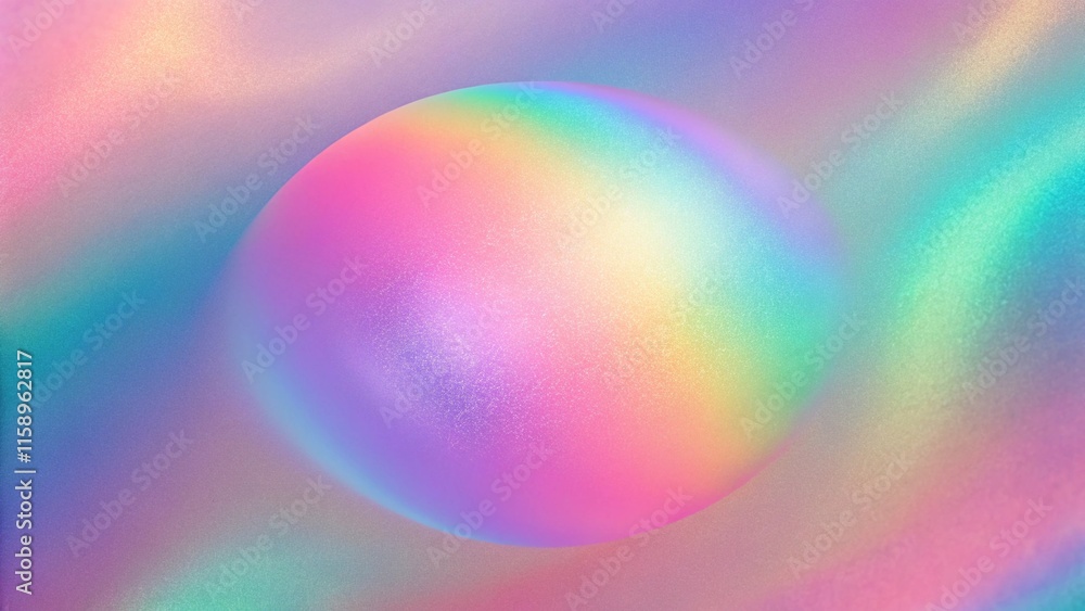 Poster abstract pink pastel holographic blurred grainy gradient background texture. colorful digital grain 