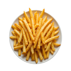 A Delicious Pile of Golden French Fries