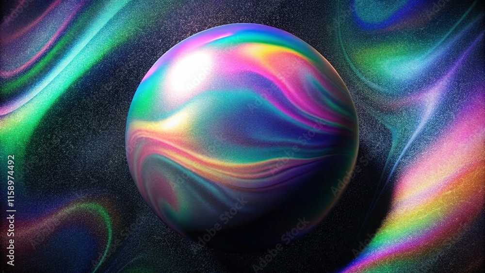 Poster abstract black pastel holographic blurred grainy gradient background texture. black and white digita