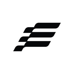 Wings logo design template