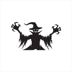 illustration of a halloween background