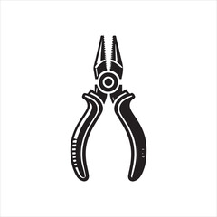 pliers isolated on white background