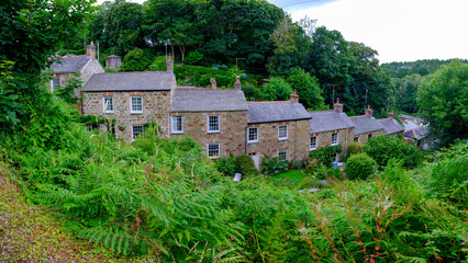 Stippy Stappy Street in St Agnes, North Cornwall