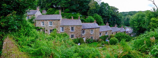 Stippy Stappy Street in St Agnes, North Cornwall