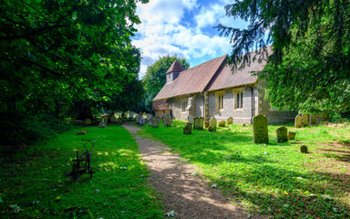 St Mary Magdalene Church, West Tisted, South Downs National Park, Hampshire