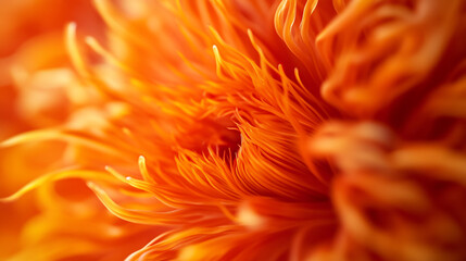 Celebrating National Spaghetti Day with a colorful twist of vibrant orange textures