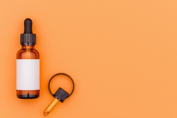 Cosmetic oils and face serums infused with lavender for beauty.