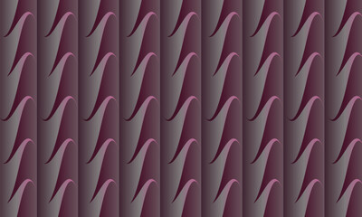 Retro Styled Fashionable Seamless Pattern Trend Vector Brow