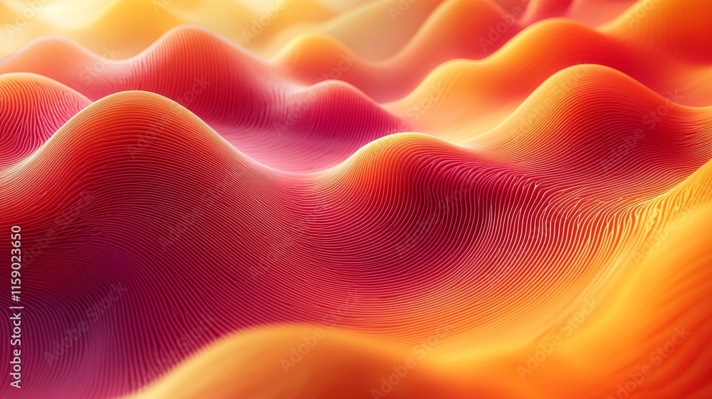 Poster orange backdrop with an abstract texture. circular and fantastical appearance. modern and smoothly c