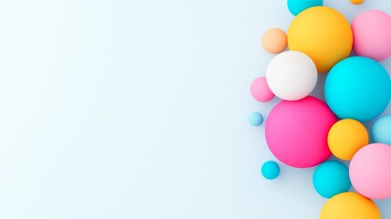 Celebrating Diversity - A Display of Vibrant Speech Bubbles Encouraging Inclusive Conversations