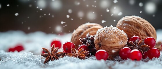 Winter Nuts and Berries