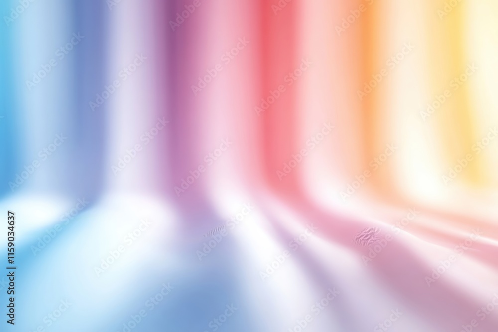 Poster a vibrant abstract background with flowing pastel colors creating a smooth visual effect.