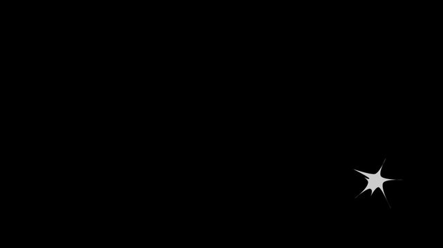 Gun flashes or gunshot animation. Fire explosion effect during the shot