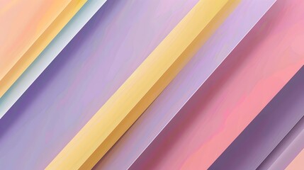 Obraz premium Abstract pastel background with diagonal stripes in soft colors.