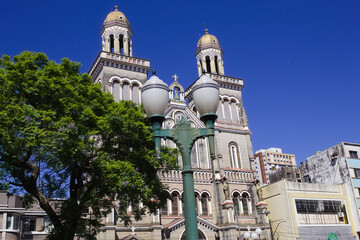 Church in the city of Passo Fundo in the state of Rio Grande do Sul in Brazil