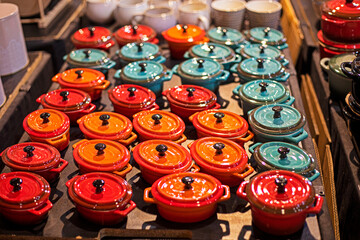 ceramic pots for baking and cooking. Cooking secrets