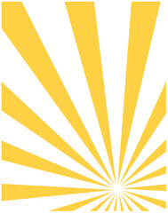 Sunburst illustration