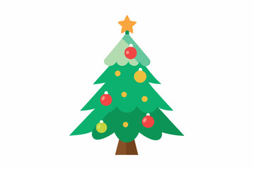 christmas tree illustration