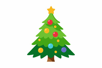 christmas tree illustration