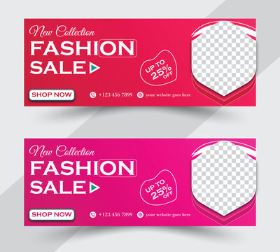 Modern Facebook Cover Design- Fashion