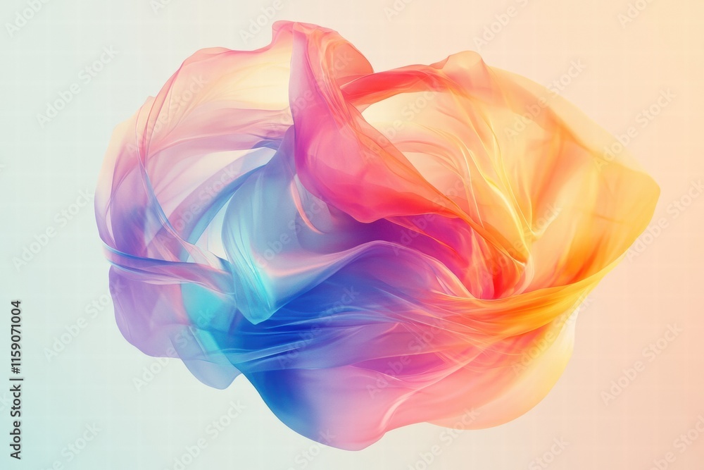 Poster vibrant abstract explosion of colors creating an engaging background for text or design purposes. ge