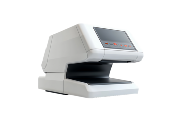 Data Scanner Isolated on Transparent Background PNG Image.