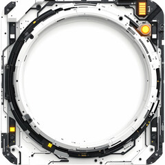 Obraz premium Mech border copy space area