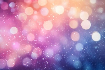 Colorful Bokeh Background for Creative Projects