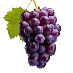 a close up of a bunch of grapes