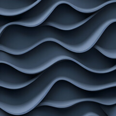 Obraz premium Abstract 3D Wave Background