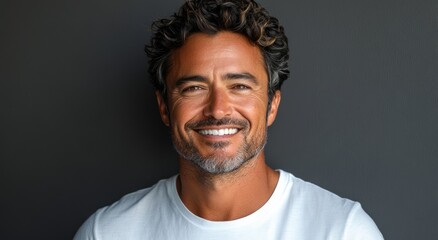 Fototapeta premium Confident Smiling Man