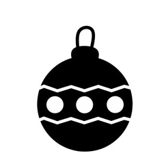 Christmas balls vector. Christmas elements 