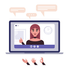 007 - Online video call