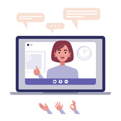 007 - Online video call