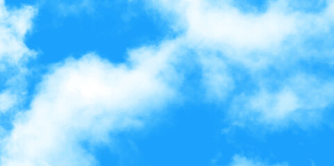 Gradient light white sky background with fluffy clouds .Nature landscape in environment day horizon skyline view .cloudy in sunshine calm bright winter air background.