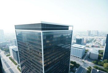 Fototapeta premium Modern building photo