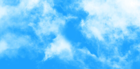 Gradient light white sky background with fluffy clouds .Nature landscape in environment day horizon skyline view .cloudy in sunshine calm bright winter air background.