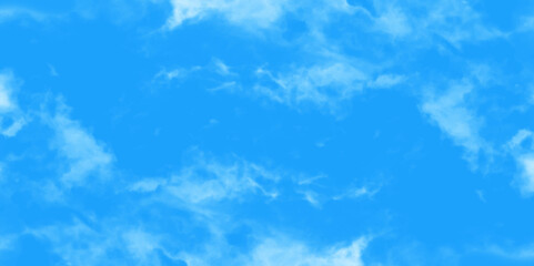 Gradient light white sky background with fluffy clouds .Nature landscape in environment day horizon skyline view .cloudy in sunshine calm bright winter air background.