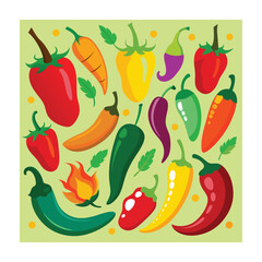 A Delicious Mexican Food Vector Illustration