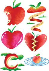 Fototapeta premium Apple Emoji.eps