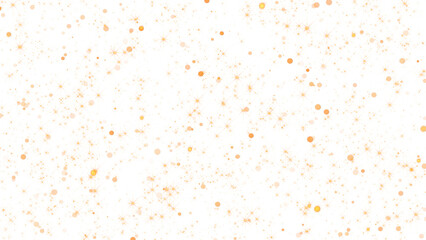 abstract golden glitter shiny stars and bokeh lights and particles on transparent background,png holiday christmas new year social media template