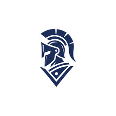 Iconic spartan logo